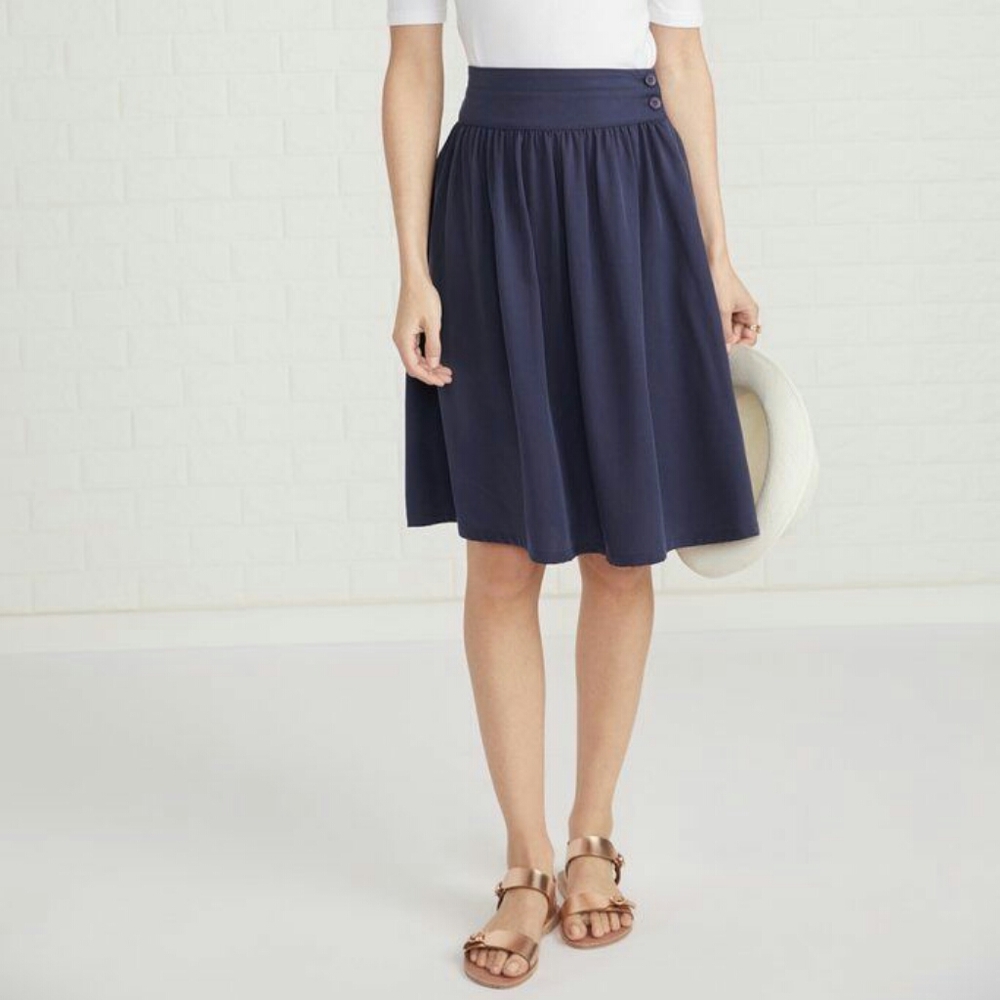 Amour Vert | Amadi Exclusive Blue Flare Skirt XS